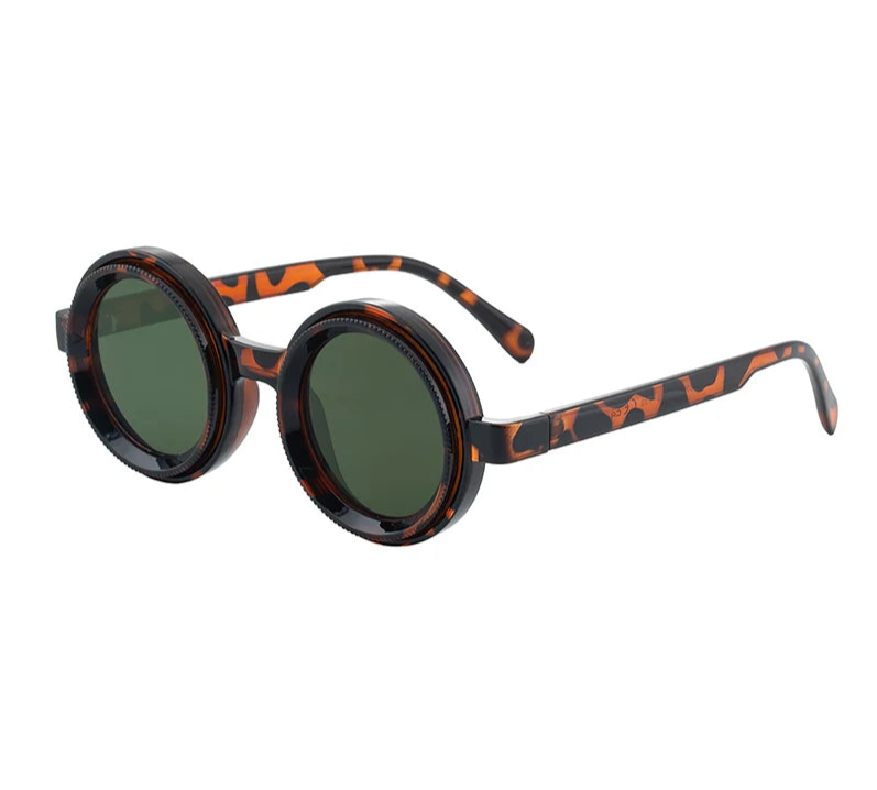 Óculos de Sol Steampunk com Lente Ajustável - Regulagem de Luminosidade