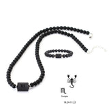 Conjunto Zodíaco - Colar e Bracelete de Onix