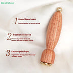 AuraComb™ Facial - Massageador Guasha de Liga de Cobre e Pau-rosa | Relaxamento e Rejuvenescimento