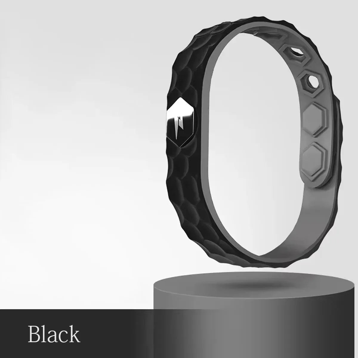 StaticFlow™ - Pulseira Antiestática com Íons Negativos | Elimina Choques Elétricos e Aumenta Energia Vital