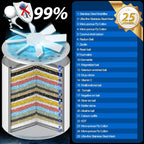 Refil Zeo Purific™ | Reposição 25 Estágios com Zeólita - 6 Meses de Água Pura