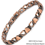 P-Energy - Bracelete Biomagnético de Cobre | Energia Vital e Beleza Natural
