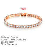Pulseira de Cobre com Zircônia - Charm Design