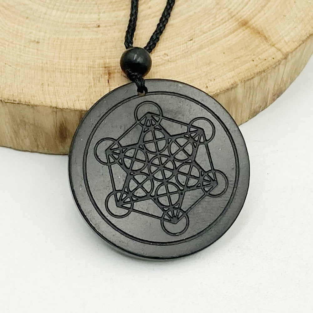 Necklace with Shungite Pendant
