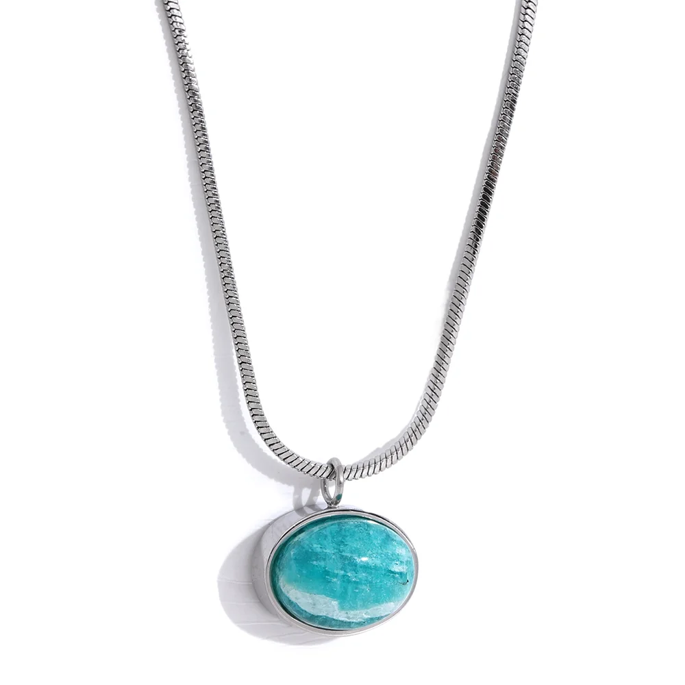 Colar de Amazonite Natural - Sagrado Feminino