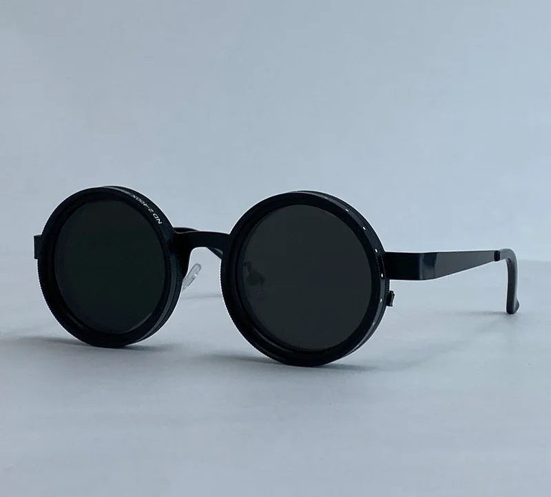 Óculos de Sol Steampunk com Lente Ajustável - Regulagem de Luminosidade