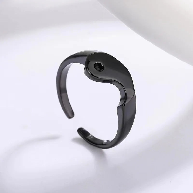 Anel Yin Yang de Cobre - Tai Chi