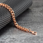 Pulseira de Cobre Puro Estilo Cubana