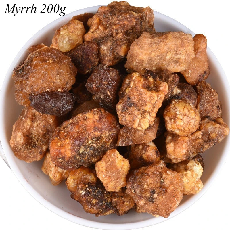 Resina de Mirra e Olíbano Natural | Incenso Puro para Aromaterapia e Meditação - SacredResin™