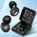 Protetores Auriculares de Silicone para Dormir | Redução 30dB e Conforto Total - SilentFlow™