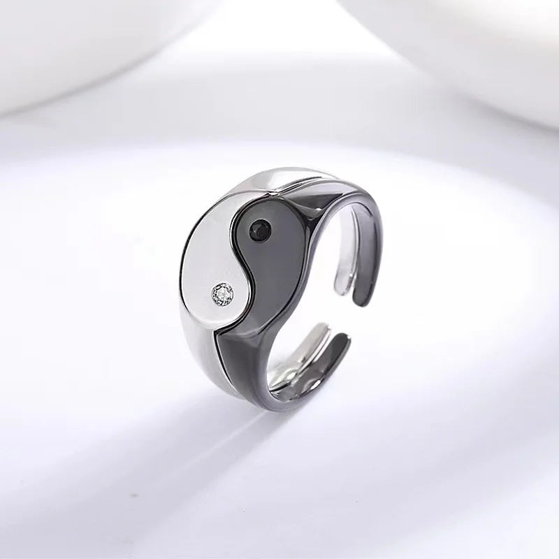 Anel Yin Yang de Cobre - Tai Chi