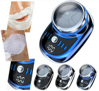 TravelShave Pro™ - Barbeador Portátil Mini USB Recarregável | Display Digital e Lâminas Aço Inox