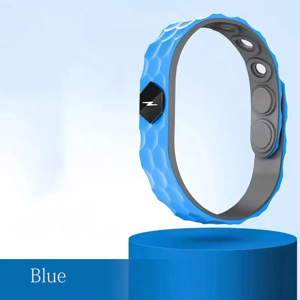 StaticFlow™ - Pulseira Antiestática com Íons Negativos | Elimina Choques Elétricos e Aumenta Energia Vital