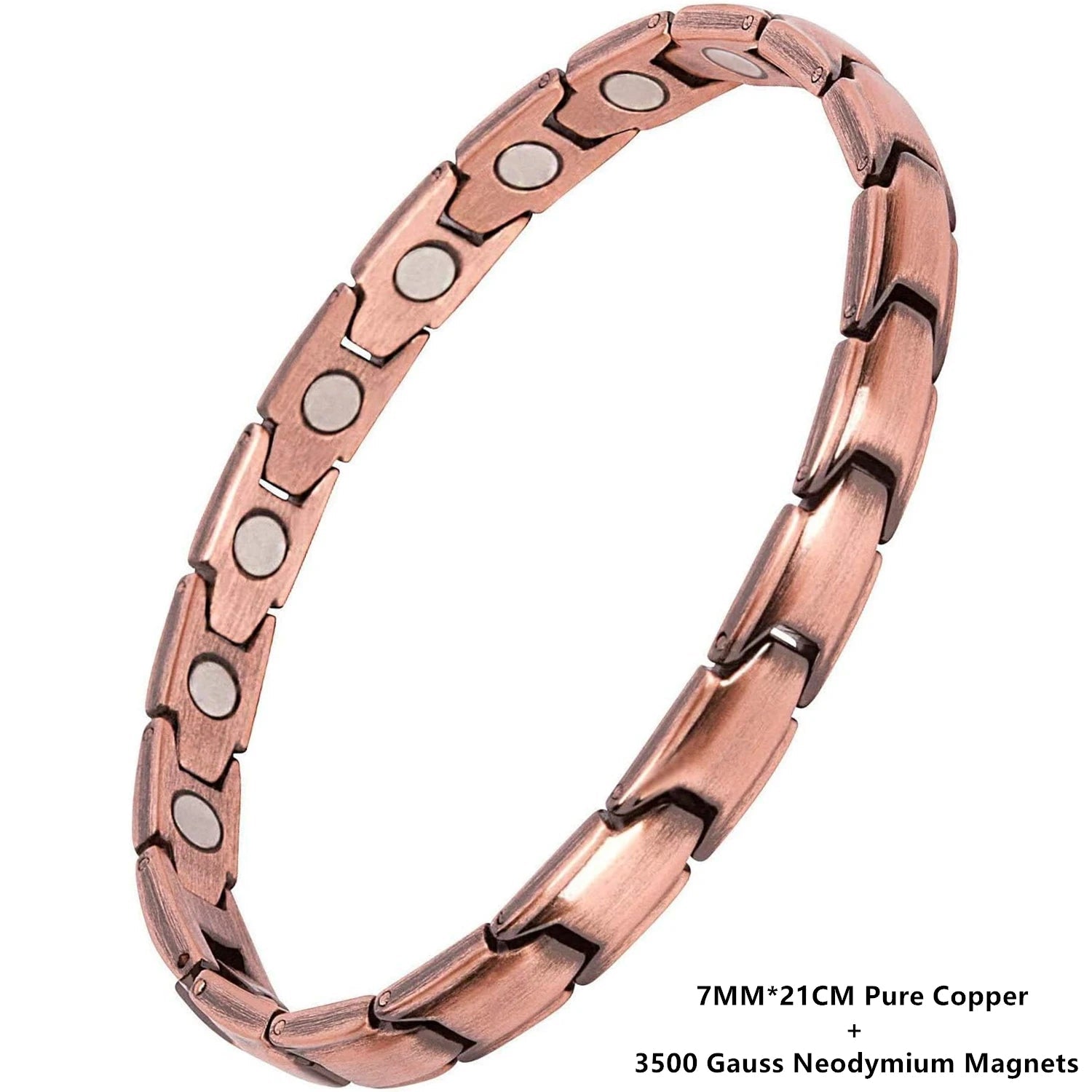 P-Energy - Bracelete Biomagnético de Cobre | Energia Vital e Beleza Natural