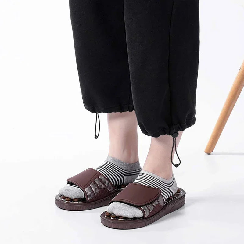 Chinelo Massageador com Acupuntura e Reflexologia | Terapia da Mulher