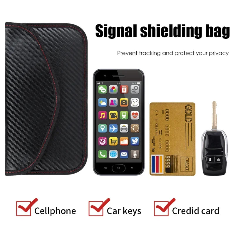 Keyguard Pro Bolsa Faraday Bloqueadora de Sinal 5G e RFID | Proteção Total para ...