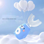 Escova de Dentes Elétrica Infantil Formato U 360° | Automática Sônica com Temporizador - SmileBuddy™