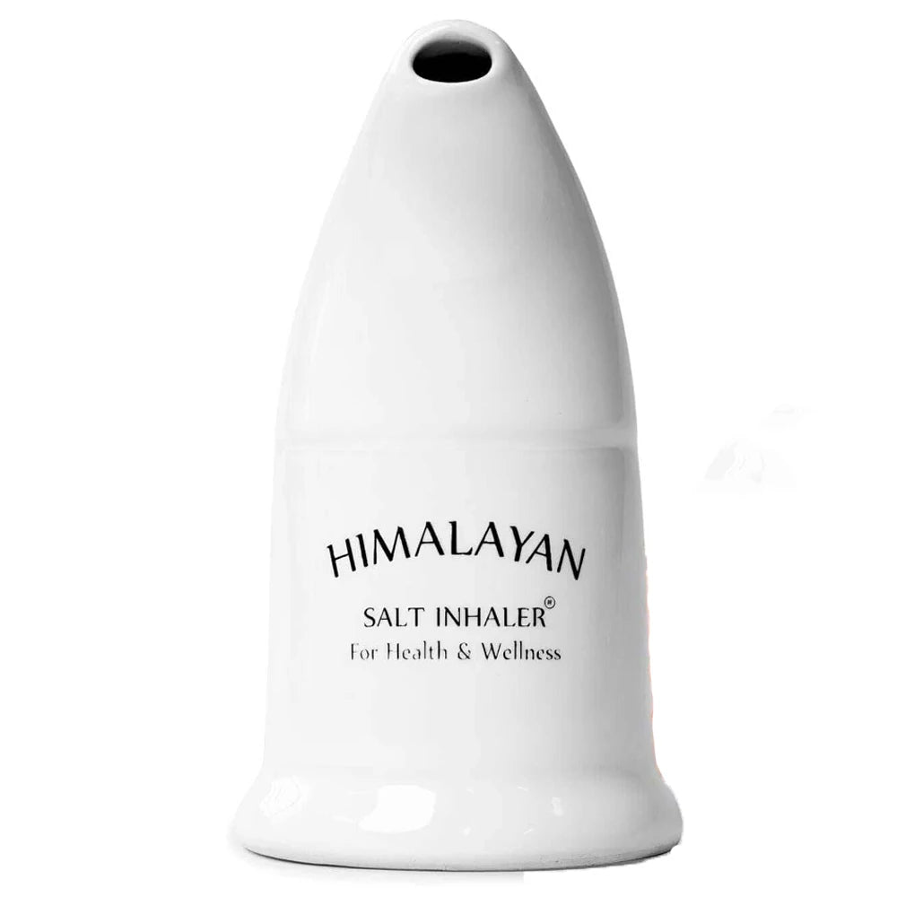 HimalayaQi™ - Inalador Cerâmico para Haloterapia | Bem-estar Respiratório (Sal Não Incluso)