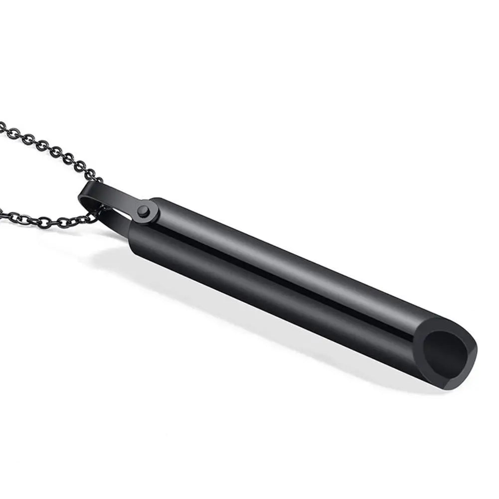 BreathFlow™ - Colar com Apito para Concentração e Breathwork