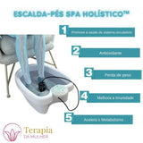 Escalda-pés SPA Holístico™ - Detox e Relaxamento