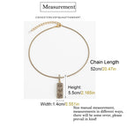 Colar de Camélia Vintage com Strass | Cobre Banhado a Ouro - CamelliaLux™