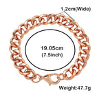 Pulseira de Cobre Puro Estilo Cubana