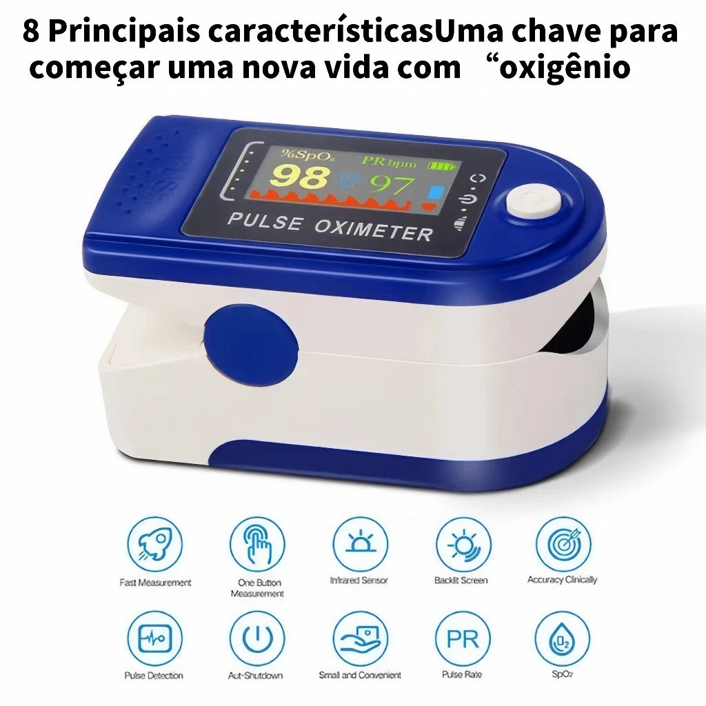 Nebulizador Portátil e Oxímetro de Dedo | Kit ou Avulsos