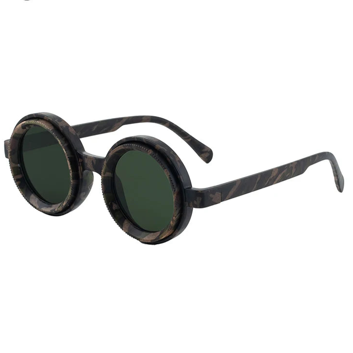 Óculos de Sol Steampunk com Lente Ajustável - Regulagem de Luminosidade