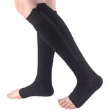 Meia de compressão com zíper - C-Socks™ - 2 Pares