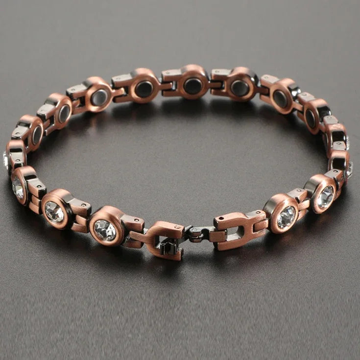 Tornozeleira de Cobre com Magnetos | P-Energy