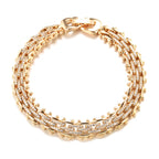 Pulseira de Cobre com Zircônia - Terapia da Mulher