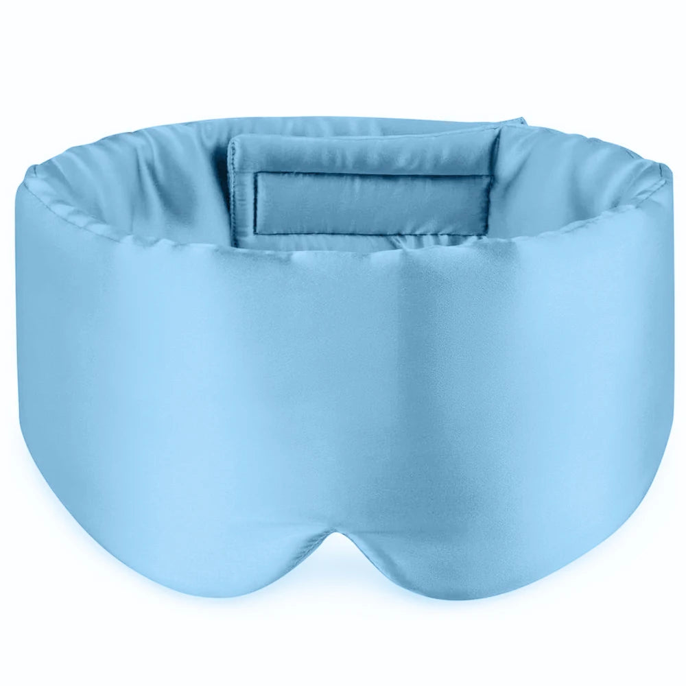 Máscara de Sono em Seda de Amoreira 100% Natural | Bloqueio Total de Luz - SilkDream™