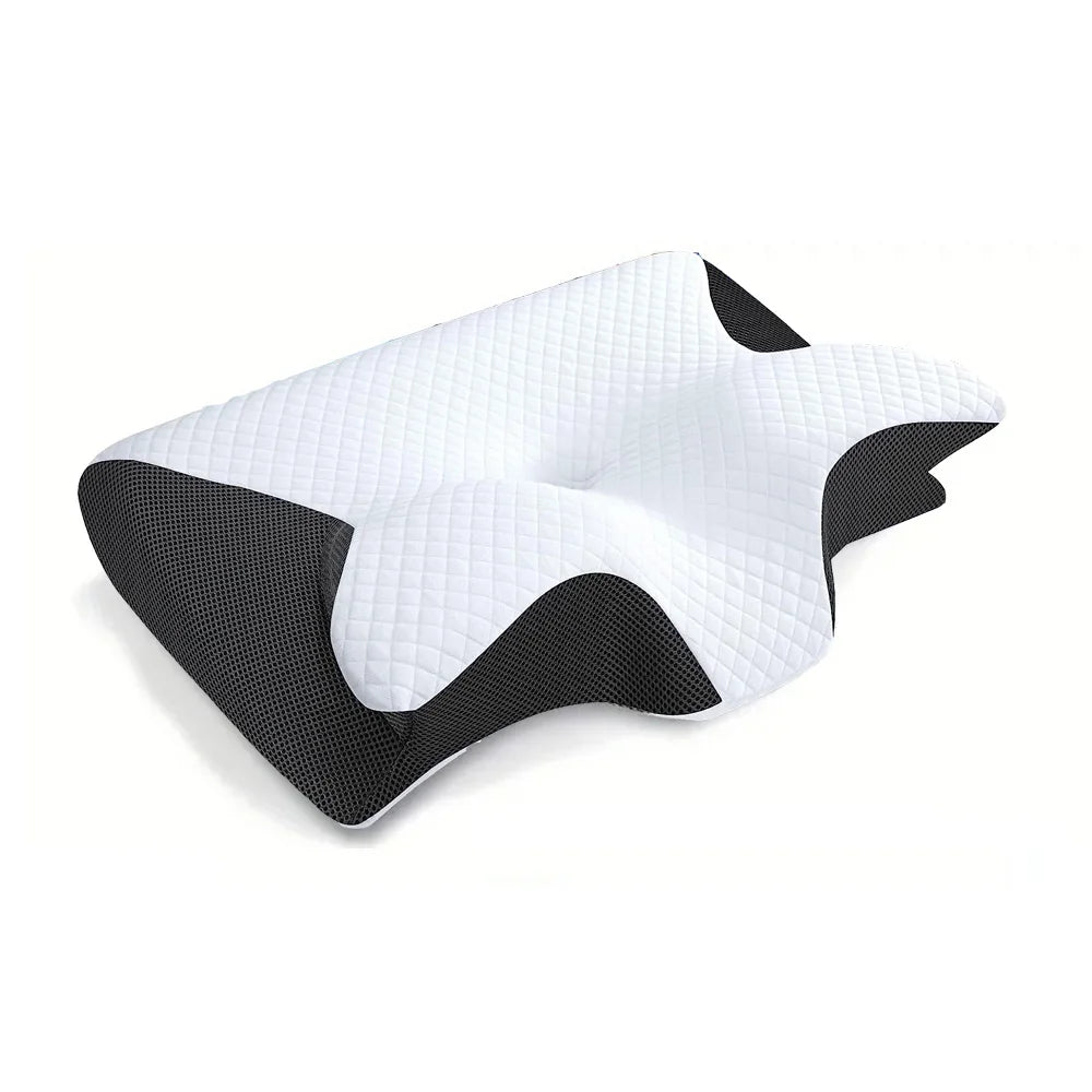 Travesseiro Cervical Memory Foam Premium - Suporte Ergonômico