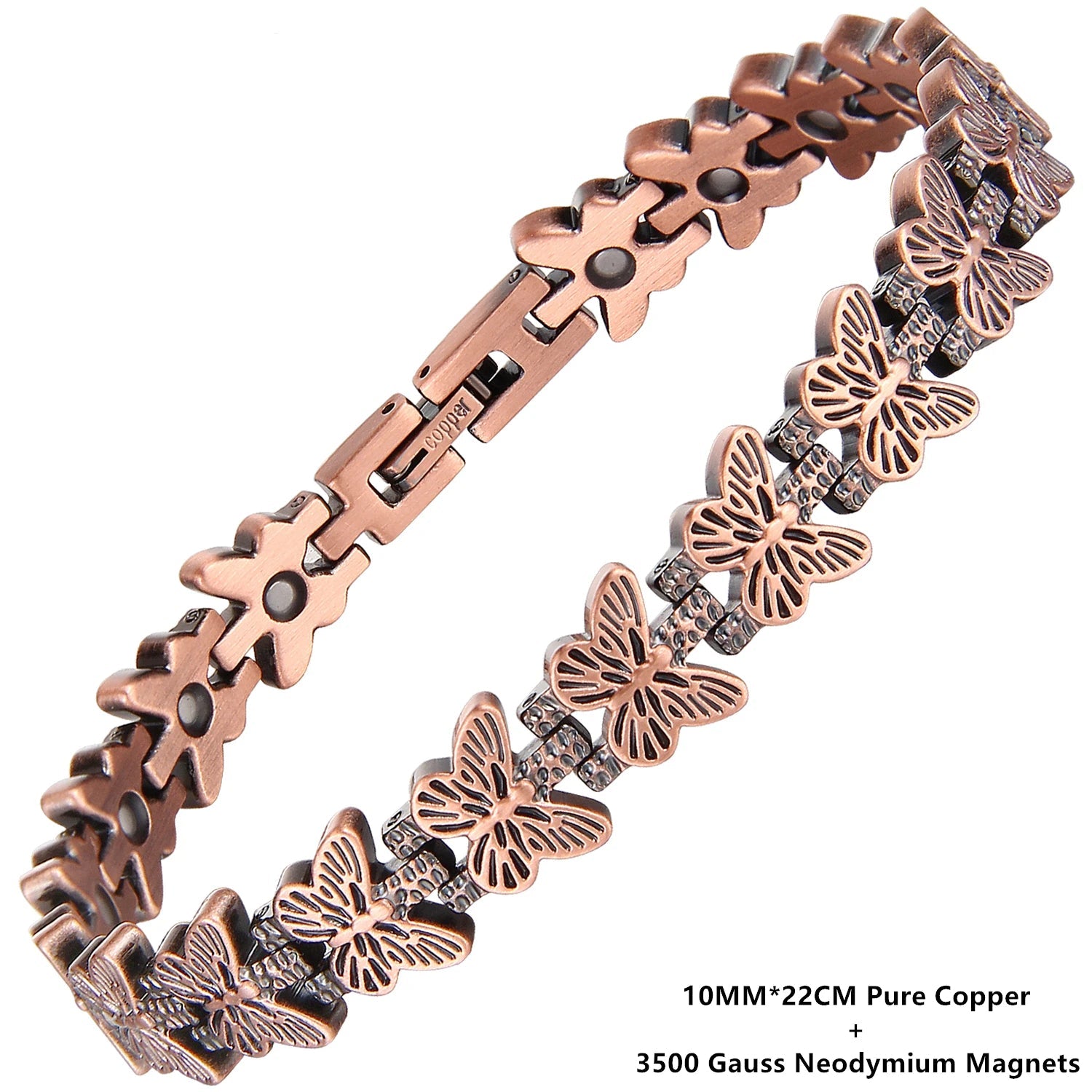 P-Energy - Bracelete Biomagnético de Cobre | Energia Vital e Beleza Natural