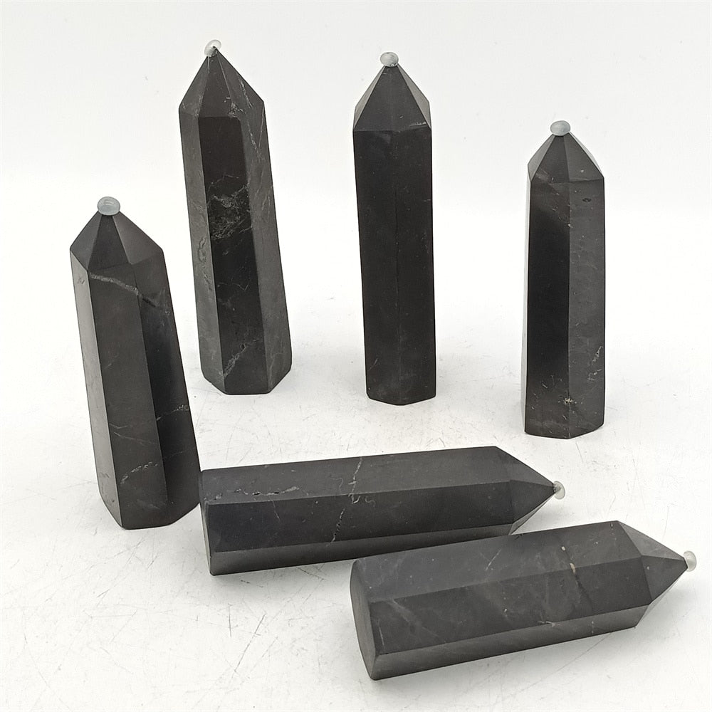 Palo de Shungite - Barrera Electromagnética