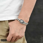 LionHeart Silver - Bracelete de Prata Sterling S925 | Poder e Exclusividade
