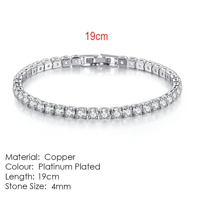 Pulseira de Cobre com Zircônia - Charm Design