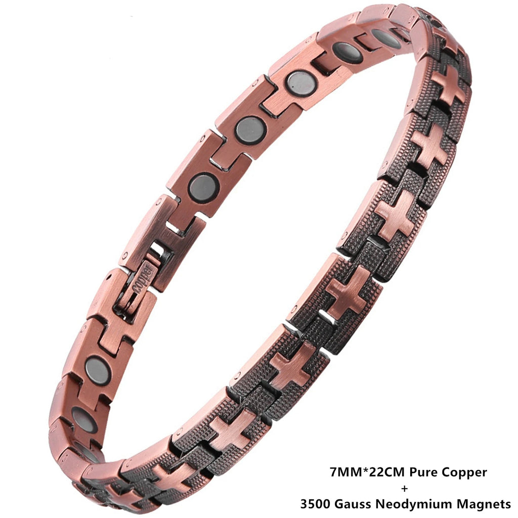P-Energy - Bracelete Biomagnético de Cobre | Energia Vital e Beleza Natural