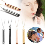 BreathFlow™ - Colar com Apito para Concentração e Breathwork