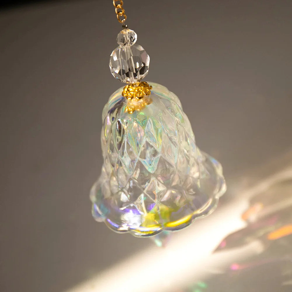 CrystalFlow™ - Sino de Vento Sagrado | Proteção Energética e Harmonização Feng Shui
