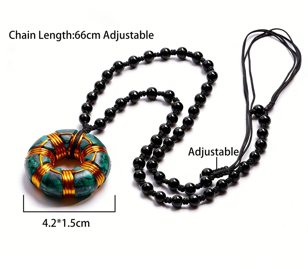 Núcleo Áureo™ | Gerador de Orgone Toroidal com Cristal Natural