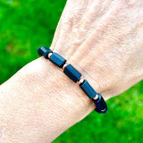 Bracelete Turmalina e Cobre - Terapia da Mulher Raw-T™