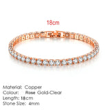 Pulseira de Cobre com Zircônia - Charm Design