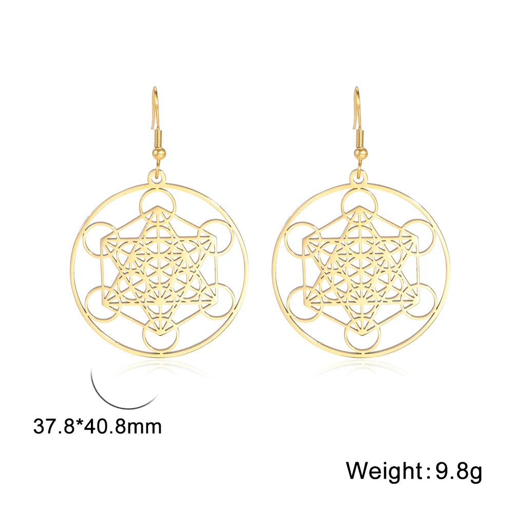 Brincos Arcanjo Metatron