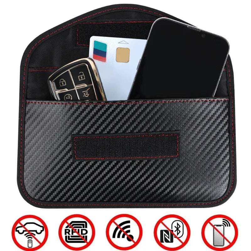 Keyguard Pro Bolsa Faraday Bloqueadora de Sinal 5G e RFID | Proteção Total para ...