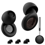 Protetores Auriculares de Silicone para Dormir | Redução 30dB e Conforto Total - SilentFlow™