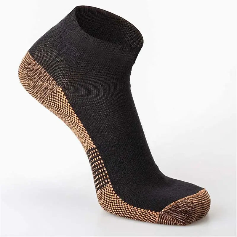 Meia Terapêutica de Cobre e Bambu | Conforto, Bem-estar e Alívio da Má Circulação - CopperBamboo™