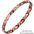 P-Energy - Bracelete Biomagnético de Cobre | Energia Vital e Beleza Natural