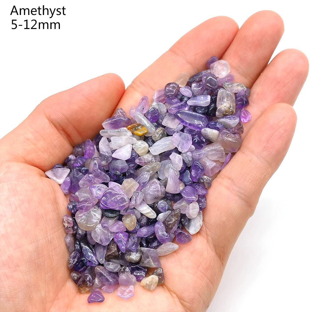 Cristais Naturais a Granel | 25 Tipos de Pedras - Quartzo Rosa, Ametista, Shungita, Olho de Tigre e Mais