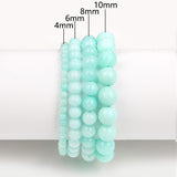 Pulseira de Amazonite Frisado - Terapia da Mulher